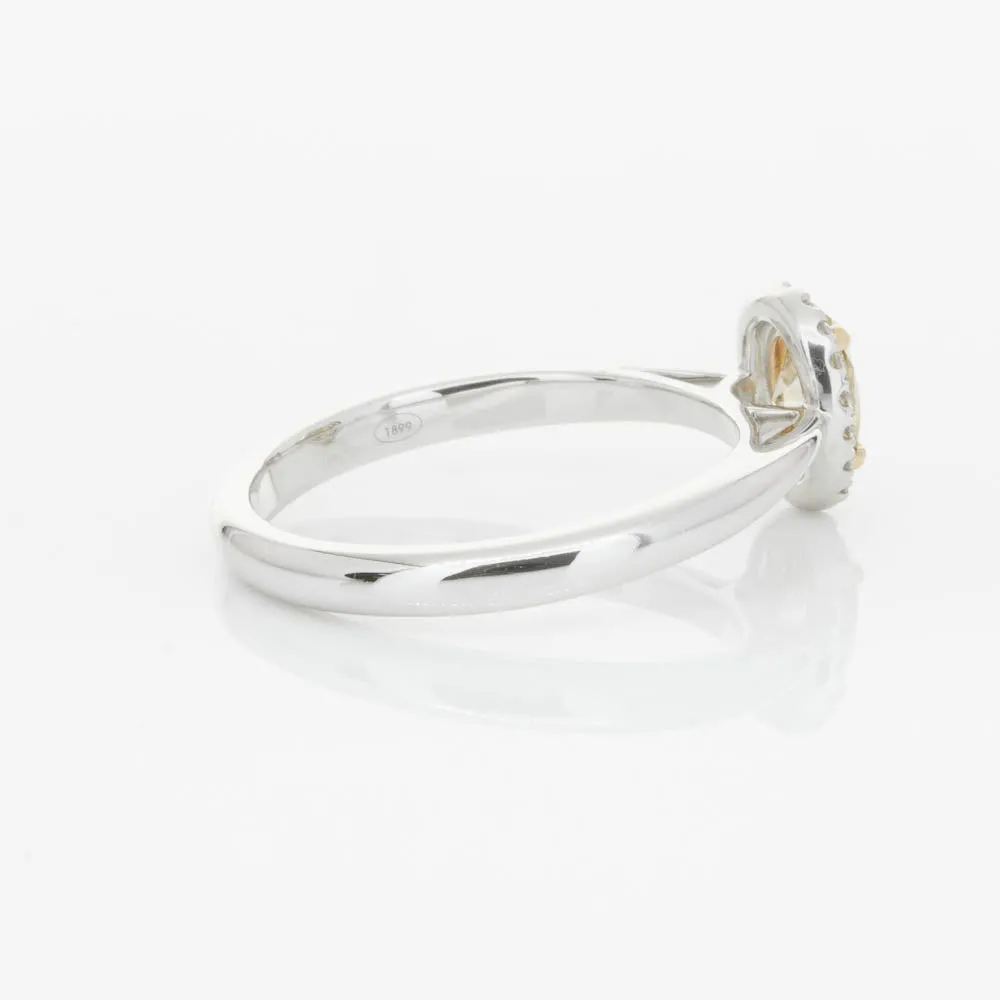 18ct White Gold .51ct Mocha Diamond Nina Ring