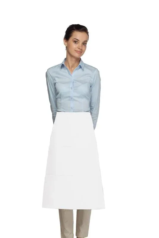 3/4 Bistro Apron (1 Pocket)