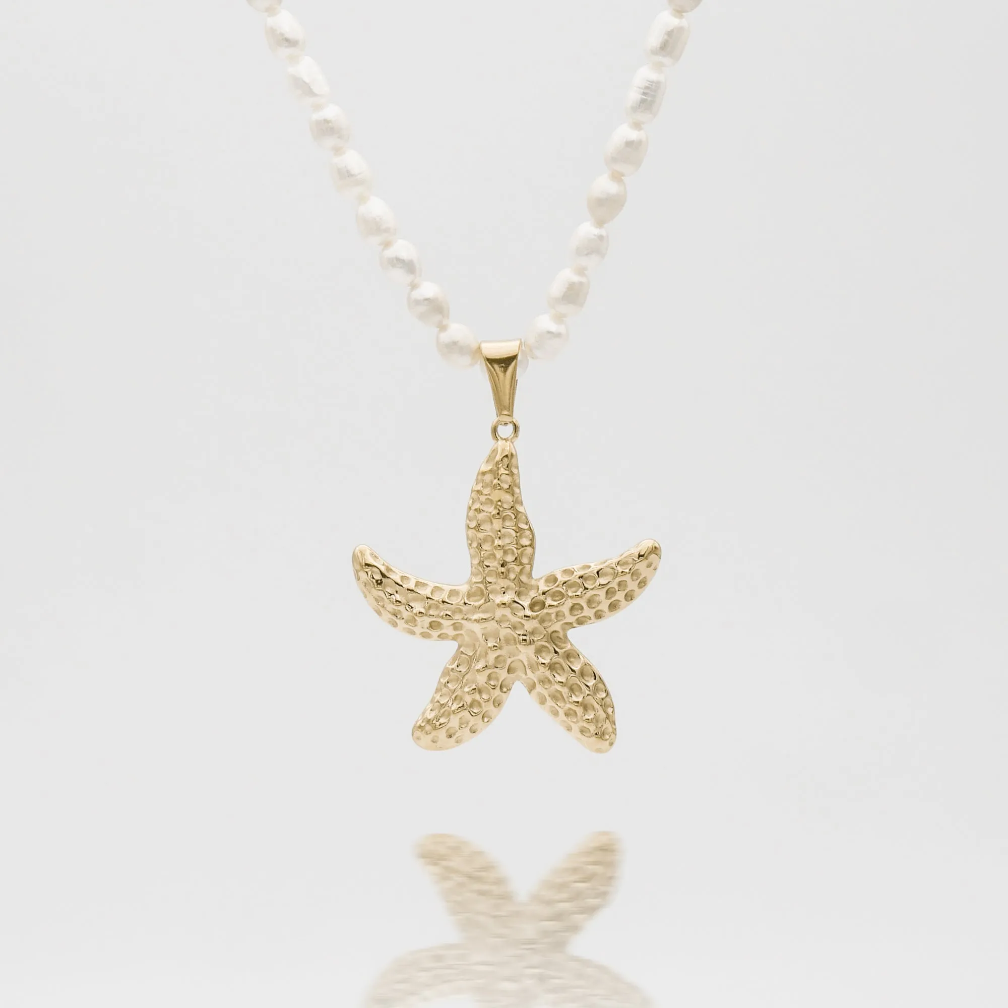 Ariel Starfish Pearl Necklace