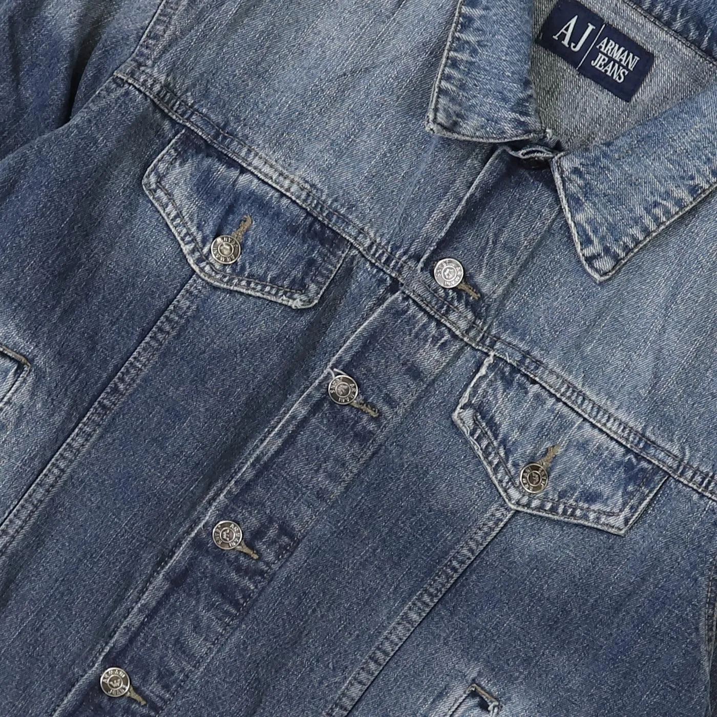 Armani Vintage Denim Jacket - Small