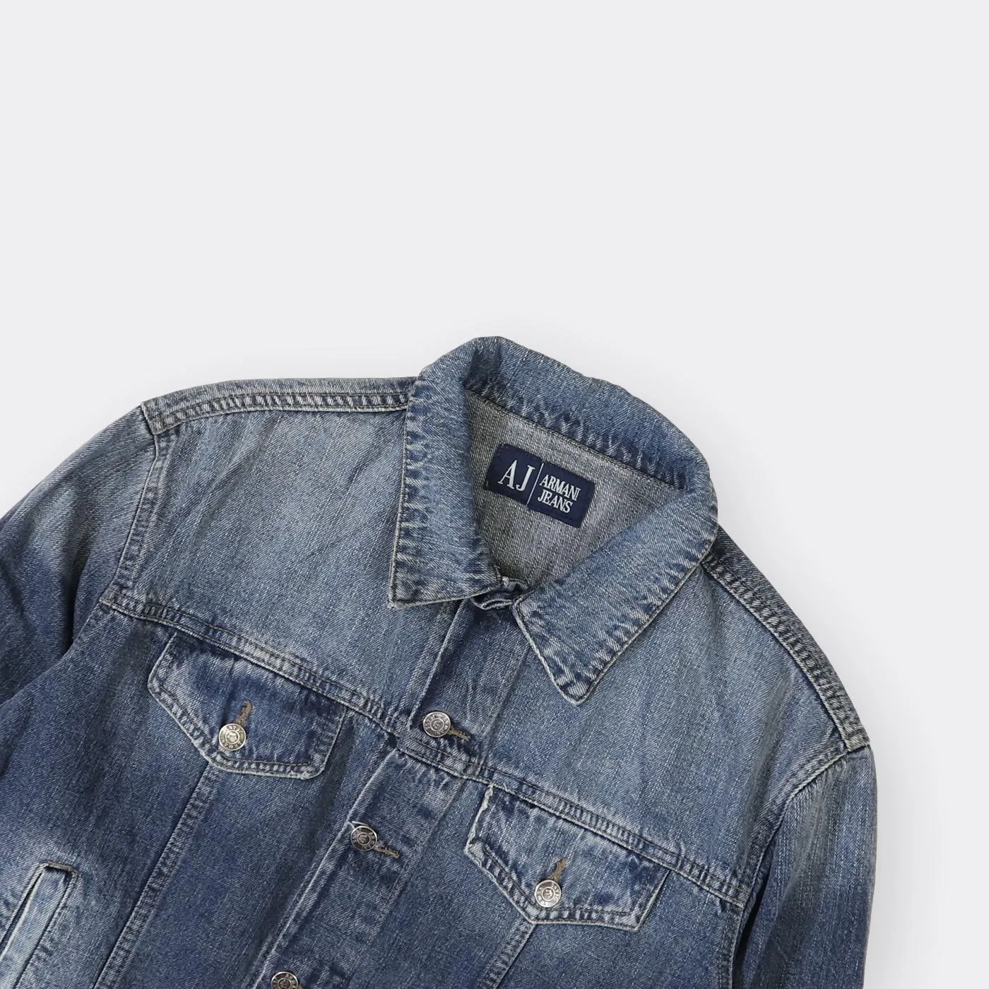 Armani Vintage Denim Jacket - Small