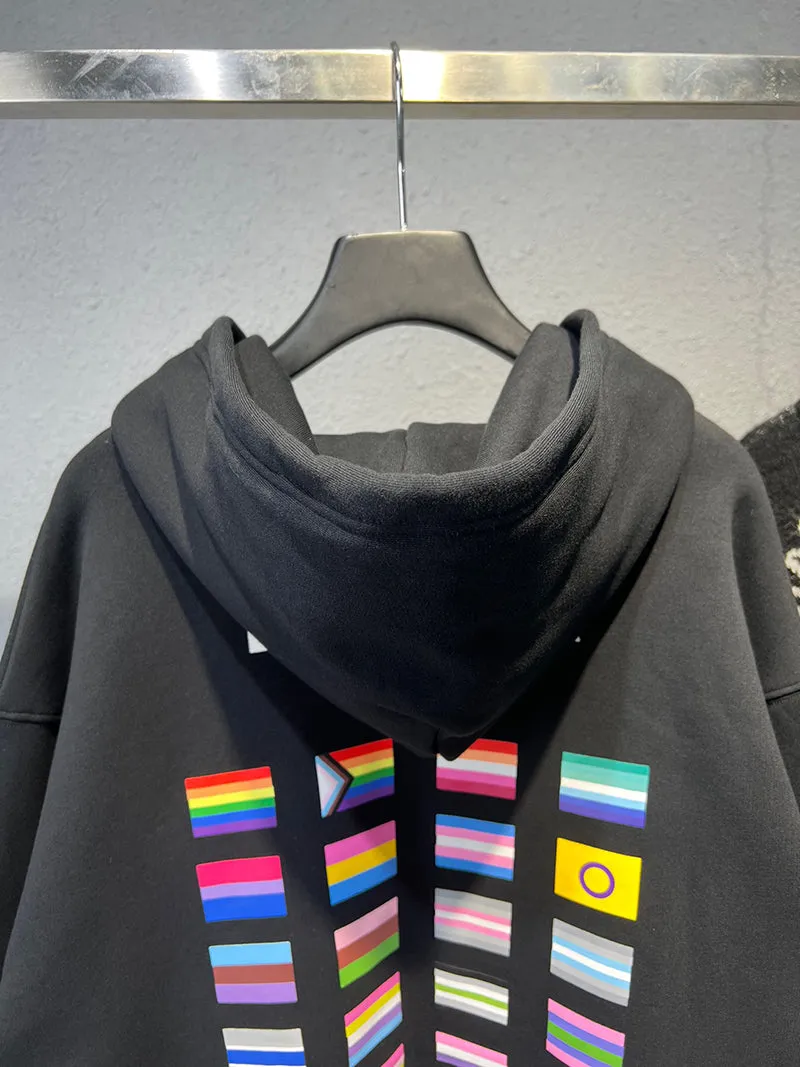 Balenciaga Pride 22 Boxy Fit Hoodie