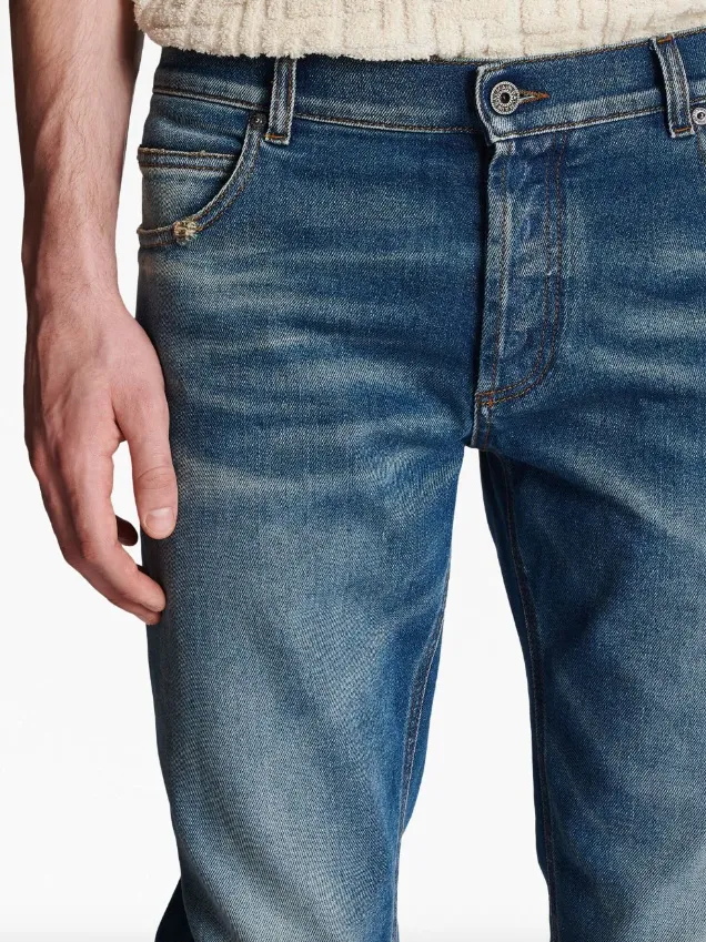 Balmain Slim-fit denim jeans