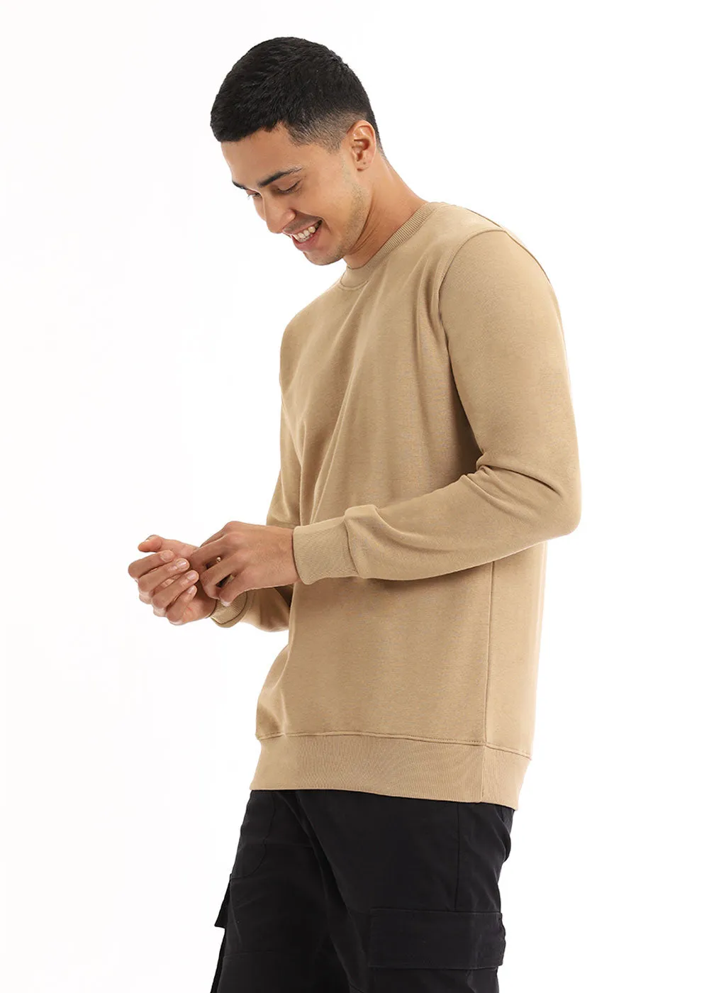 Beige Sweatshirt