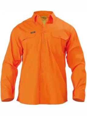 Bisley Hi Vis Cool Lightweight Drill Shirt BS6894