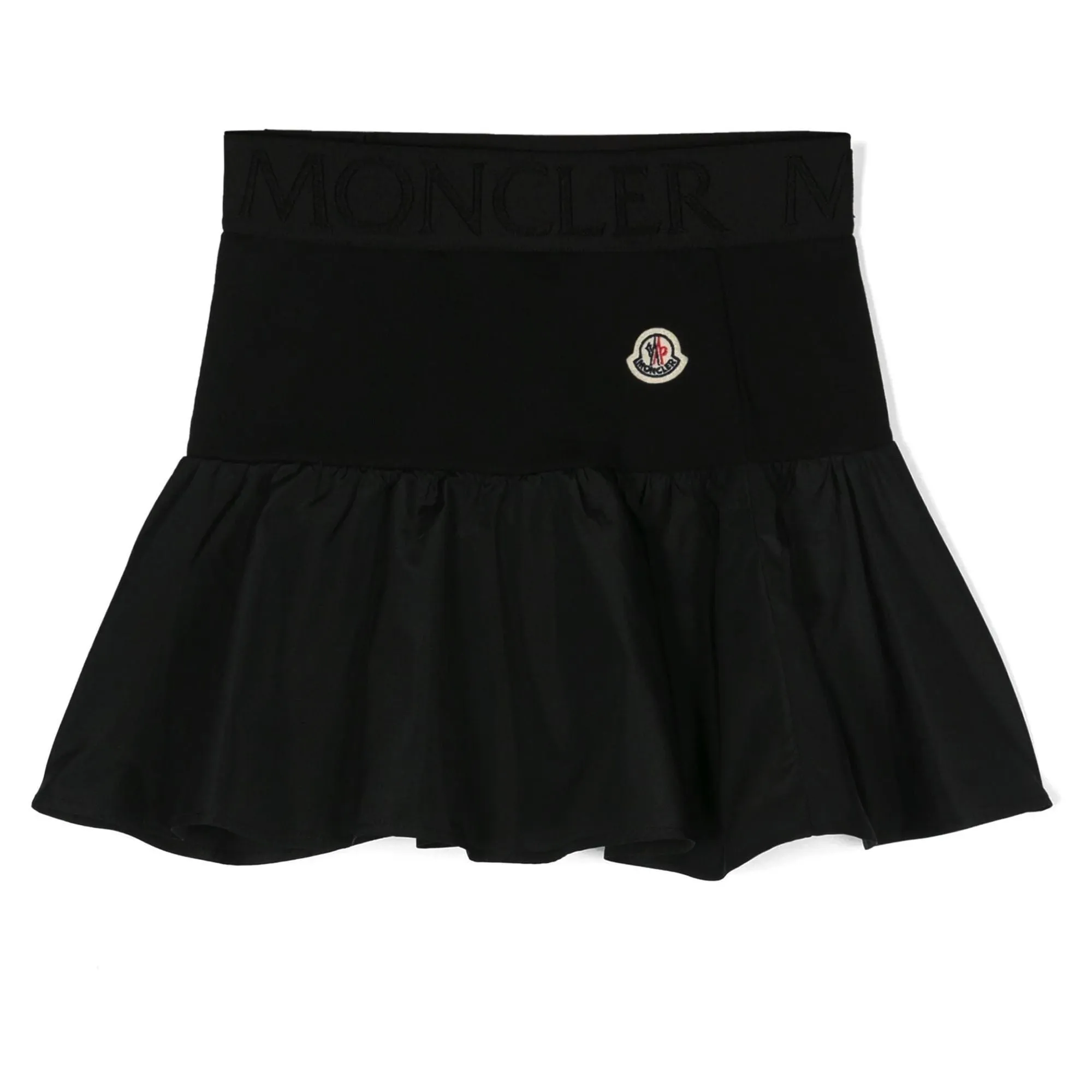 Black Logo Skirt