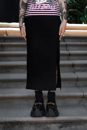 Black Long Skirt