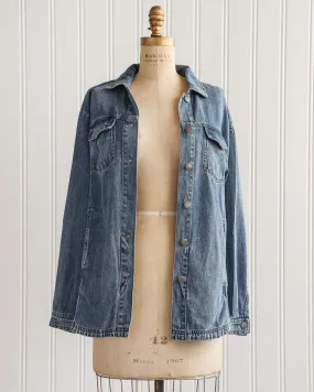 Boyfriend Denim Shacket