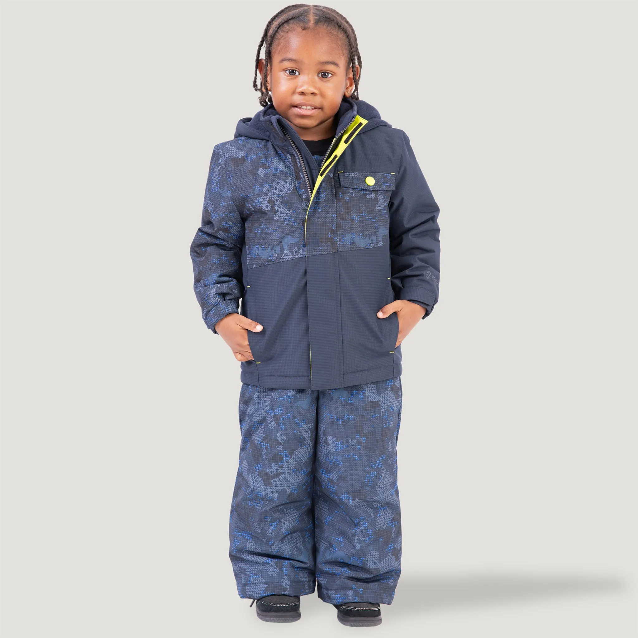 Boys' Toddler Boarder Jacket and Bib Pant Set