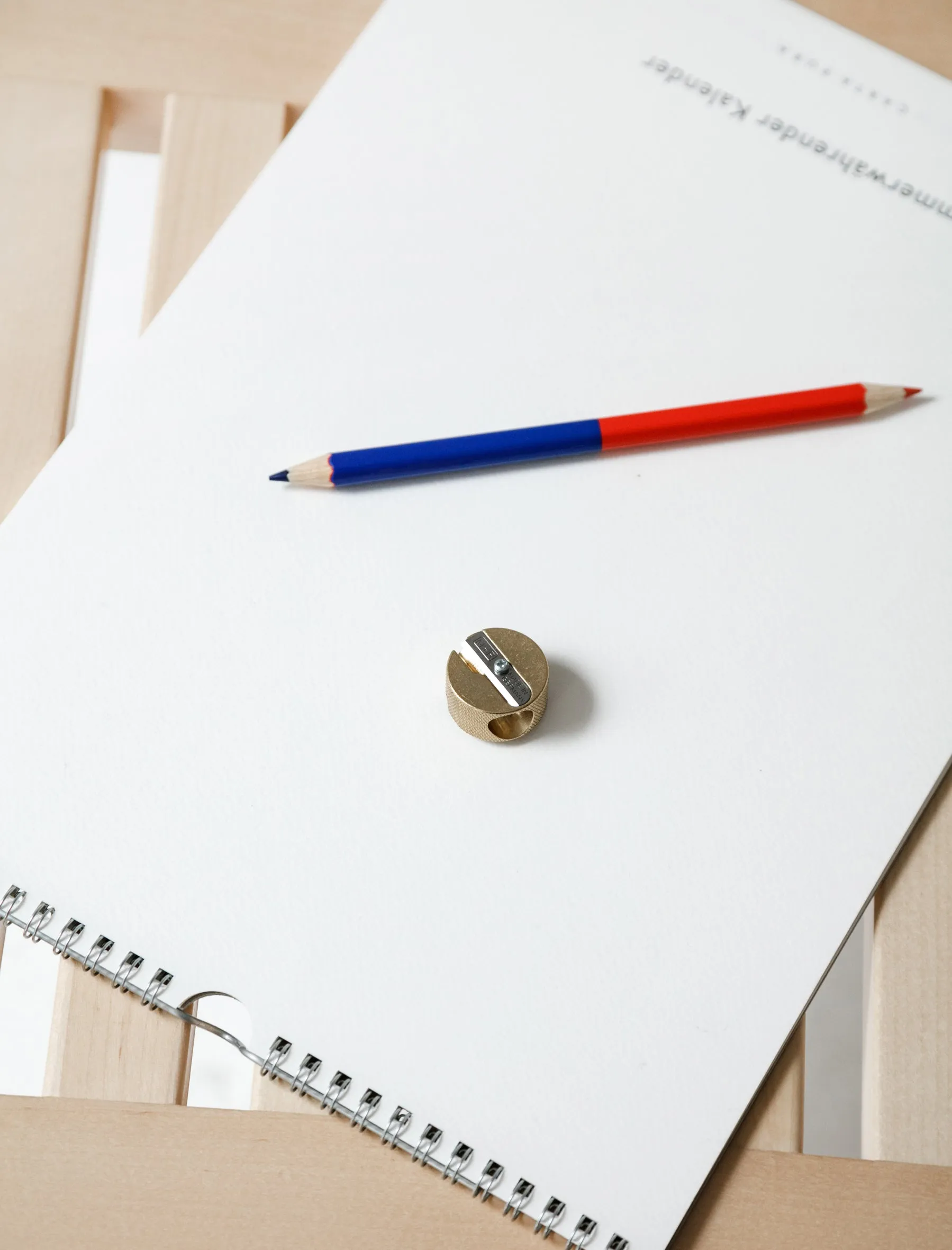 Brass Pencil Sharpener