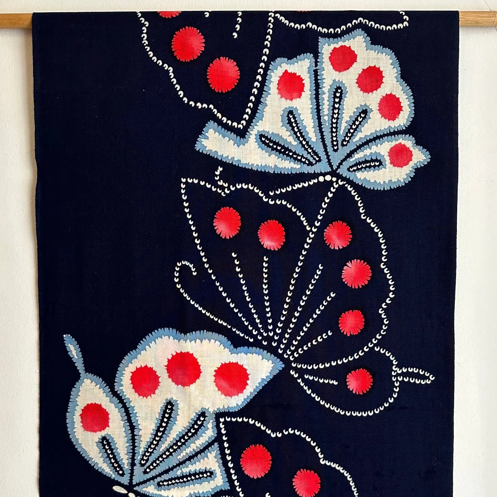 Butterflies with Ikat Fringe - How Doth the Little Caterpillar