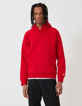 Carhartt-WIP Chase Hooded Sweatshirt - Cardinal Red