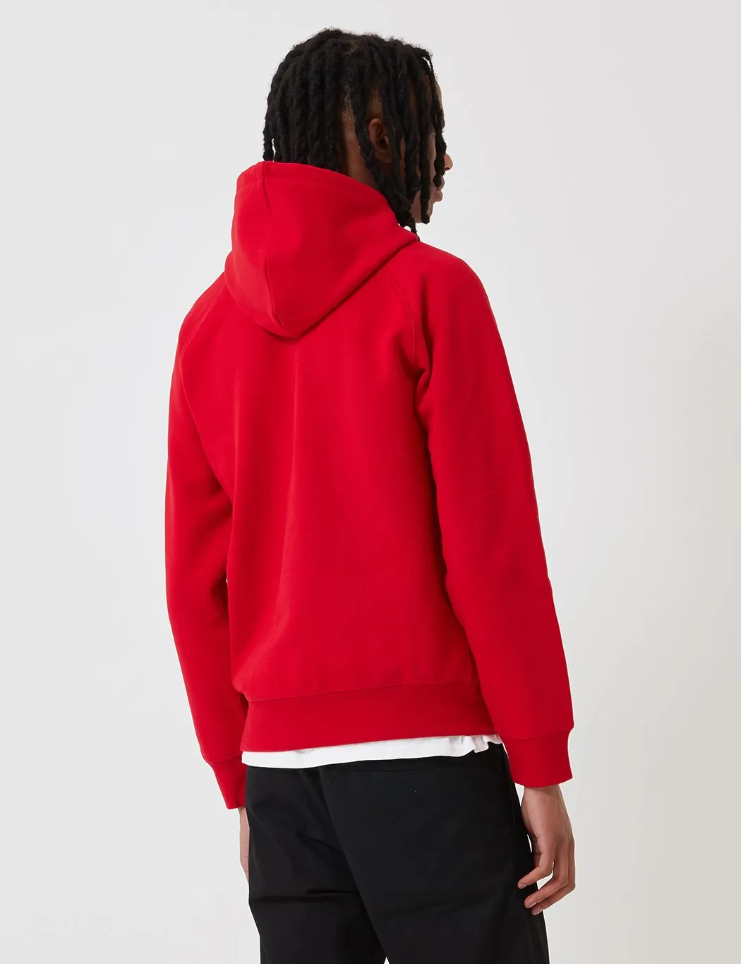 Carhartt-WIP Chase Hooded Sweatshirt - Cardinal Red