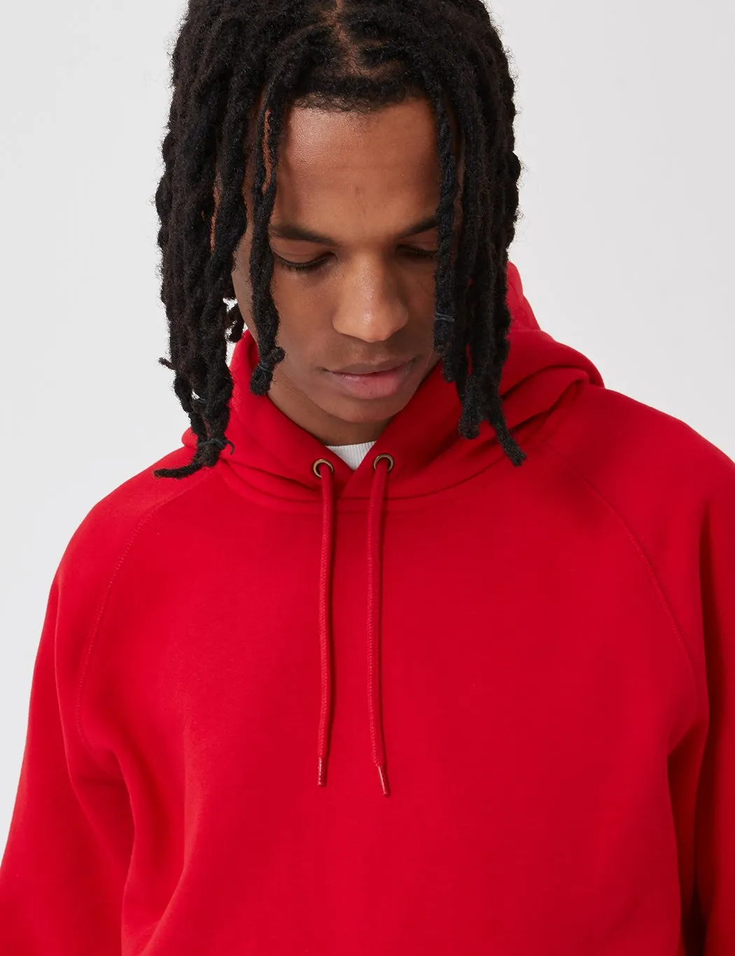 Carhartt-WIP Chase Hooded Sweatshirt - Cardinal Red