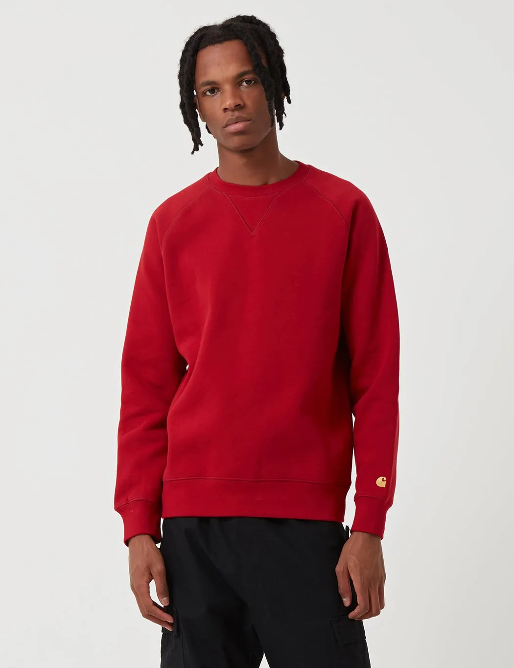 Carhartt-WIP Chase Sweatshirt - Blast Red