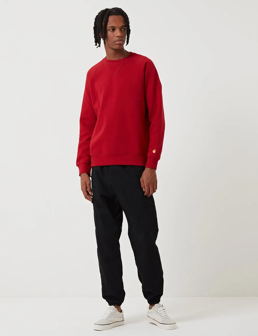 Carhartt-WIP Chase Sweatshirt - Blast Red