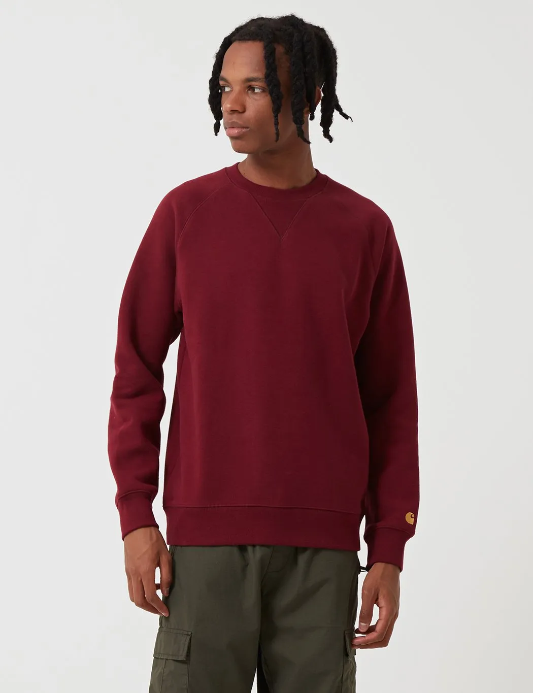 Carhartt-WIP Chase Sweatshirt - Mulberry