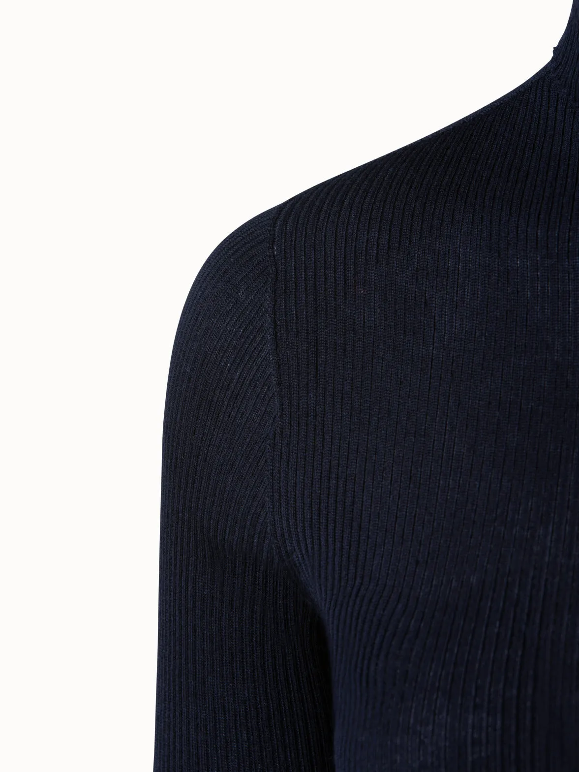 Cashmere Silk Knit Pullover