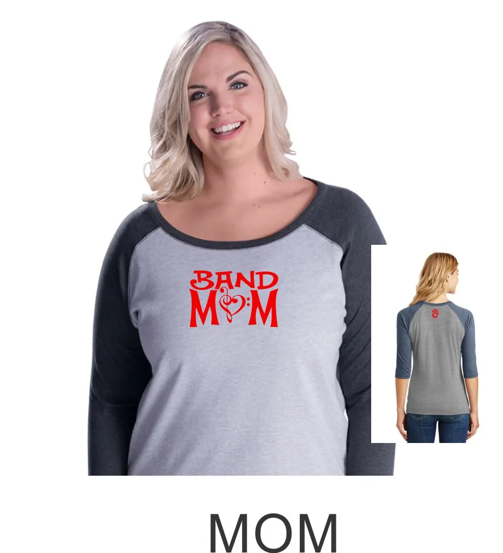 Chap Band Curvy Lady Raglan - 2 designs- Matte or Glitter