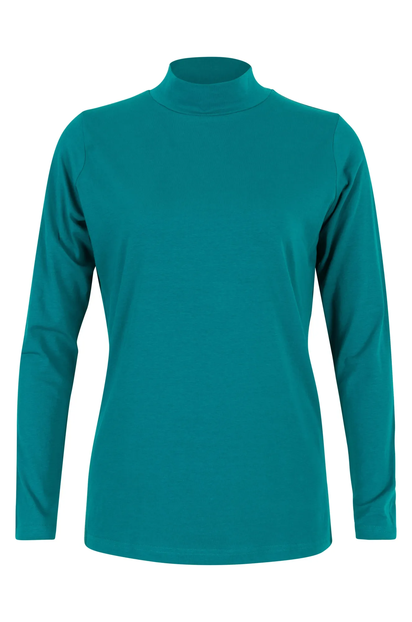 Cotton Elastane Turtle neck Top | Atlantic | 6553ZZ