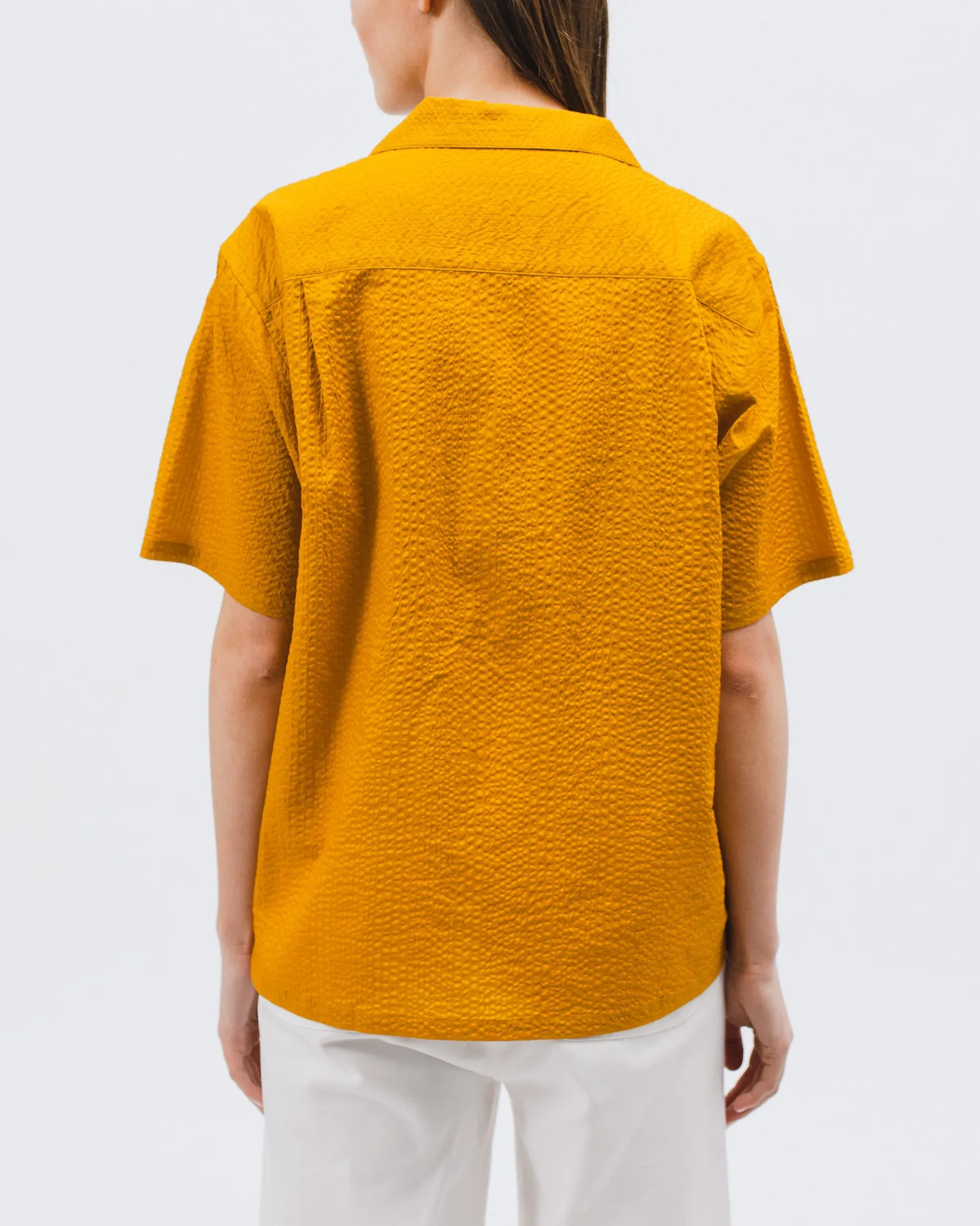 Crepe SS Shirt - Sulphur W