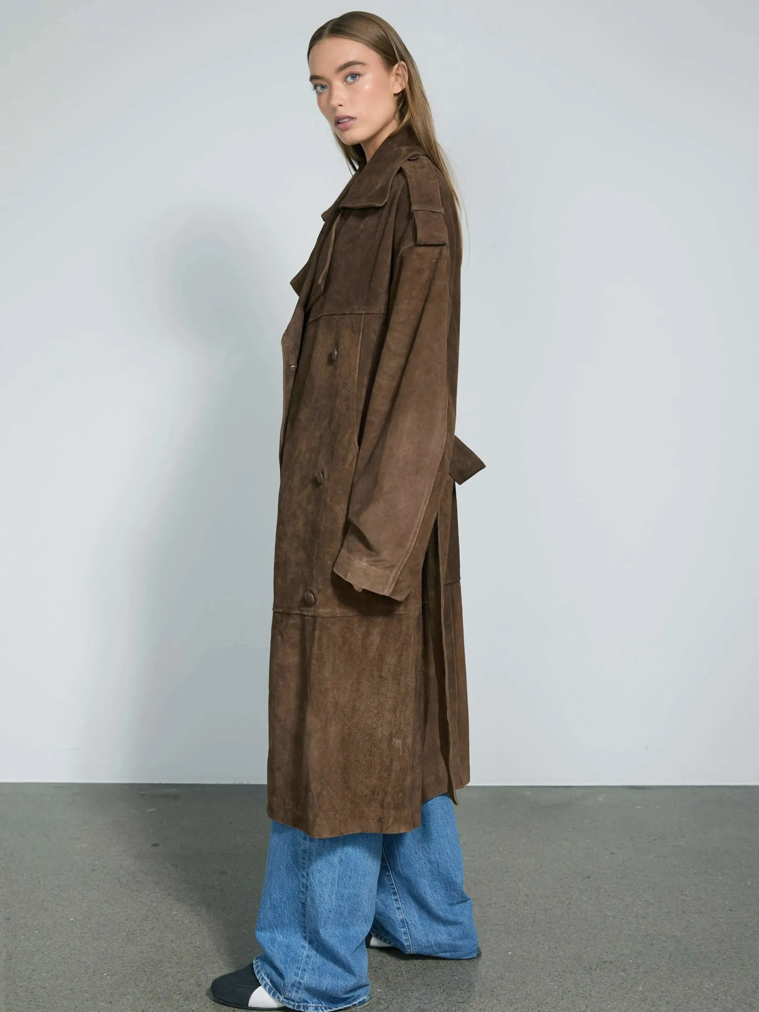 DAKOTA SUEDE COAT