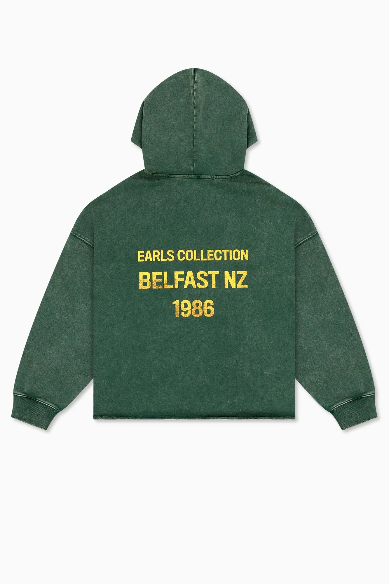 Distressed Belfast Hood - Snakepit