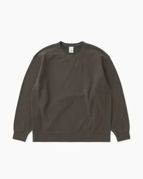 Dyed Stock Crewneck Charcoal