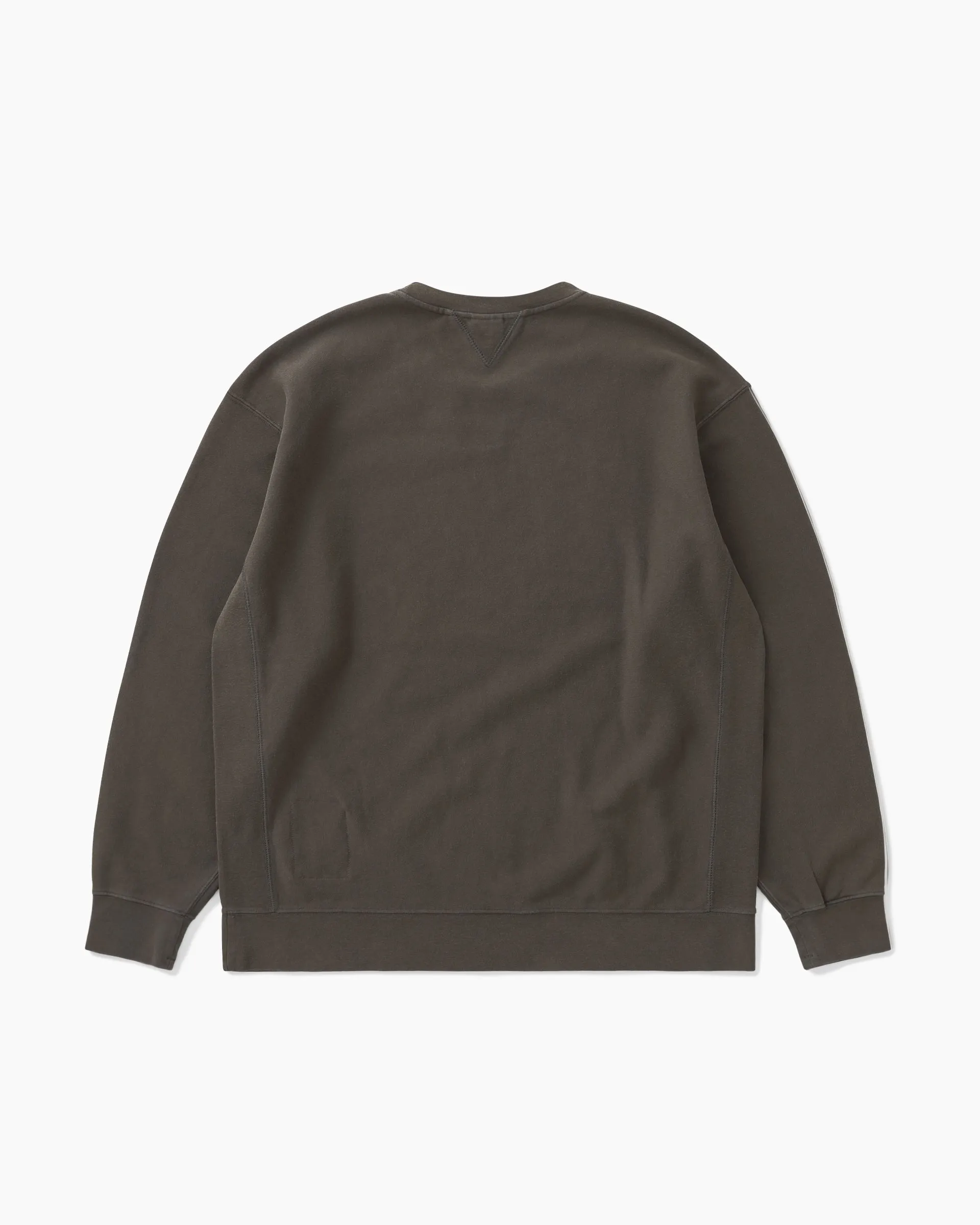 Dyed Stock Crewneck Charcoal