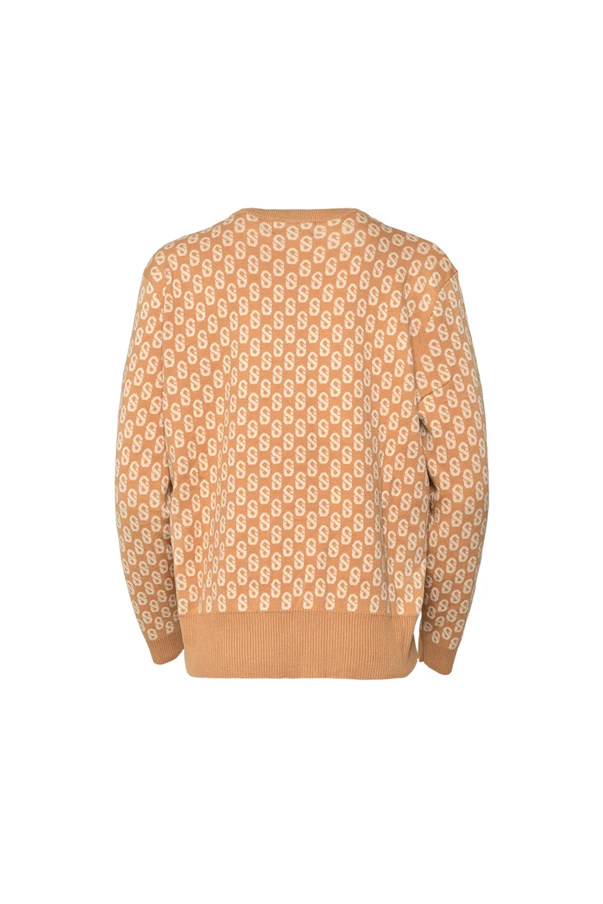 Everyday Monogram Sweater - Chestnut