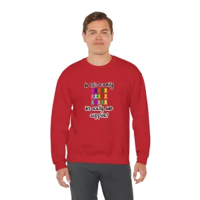 Family Rally & Support Unisex Heavy Blend™ Crewneck Sweatshirt