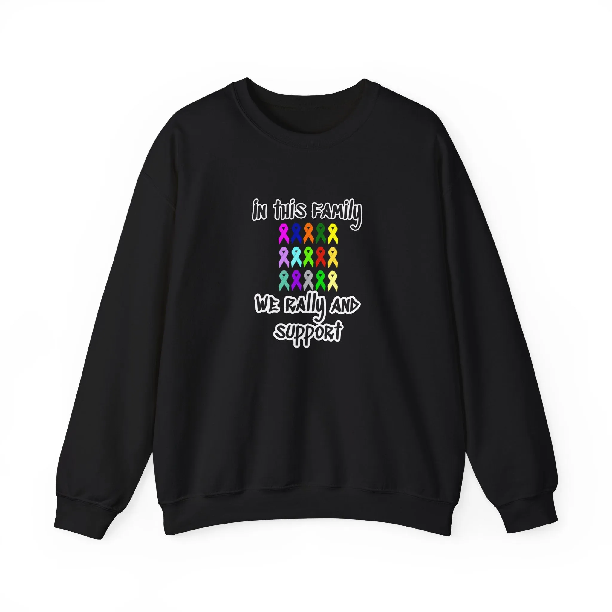 Family Rally & Support Unisex Heavy Blend™ Crewneck Sweatshirt