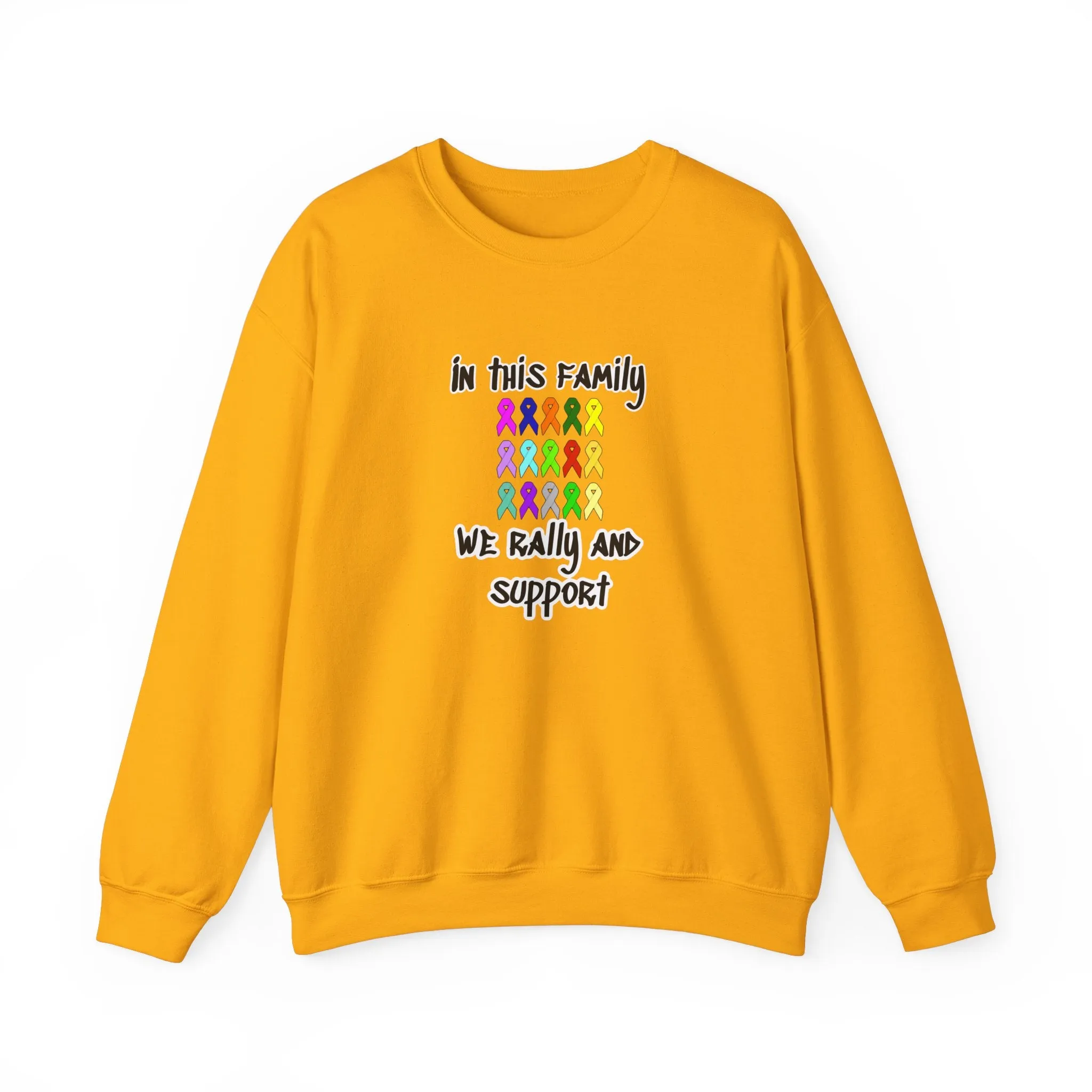 Family Rally & Support Unisex Heavy Blend™ Crewneck Sweatshirt