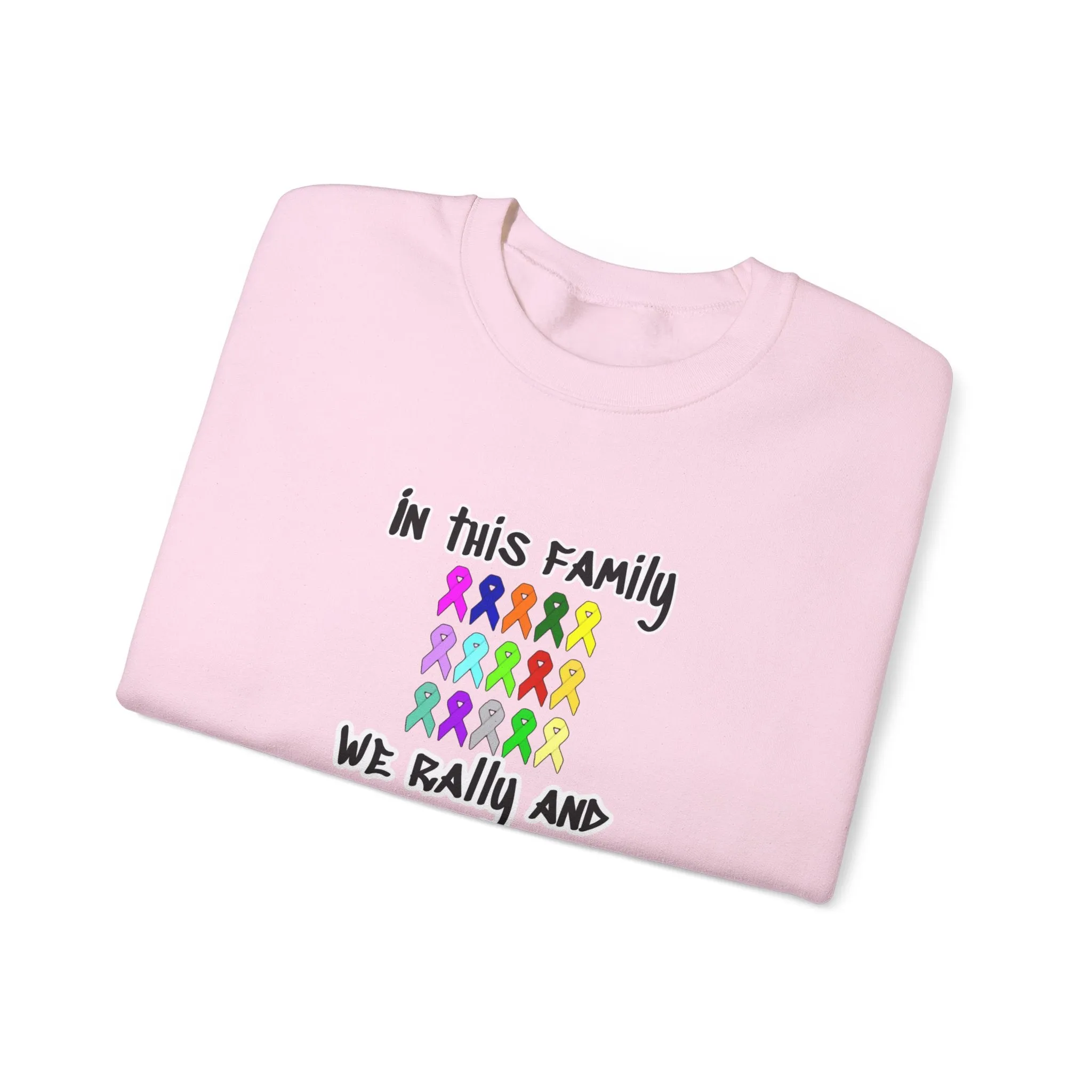 Family Rally & Support Unisex Heavy Blend™ Crewneck Sweatshirt