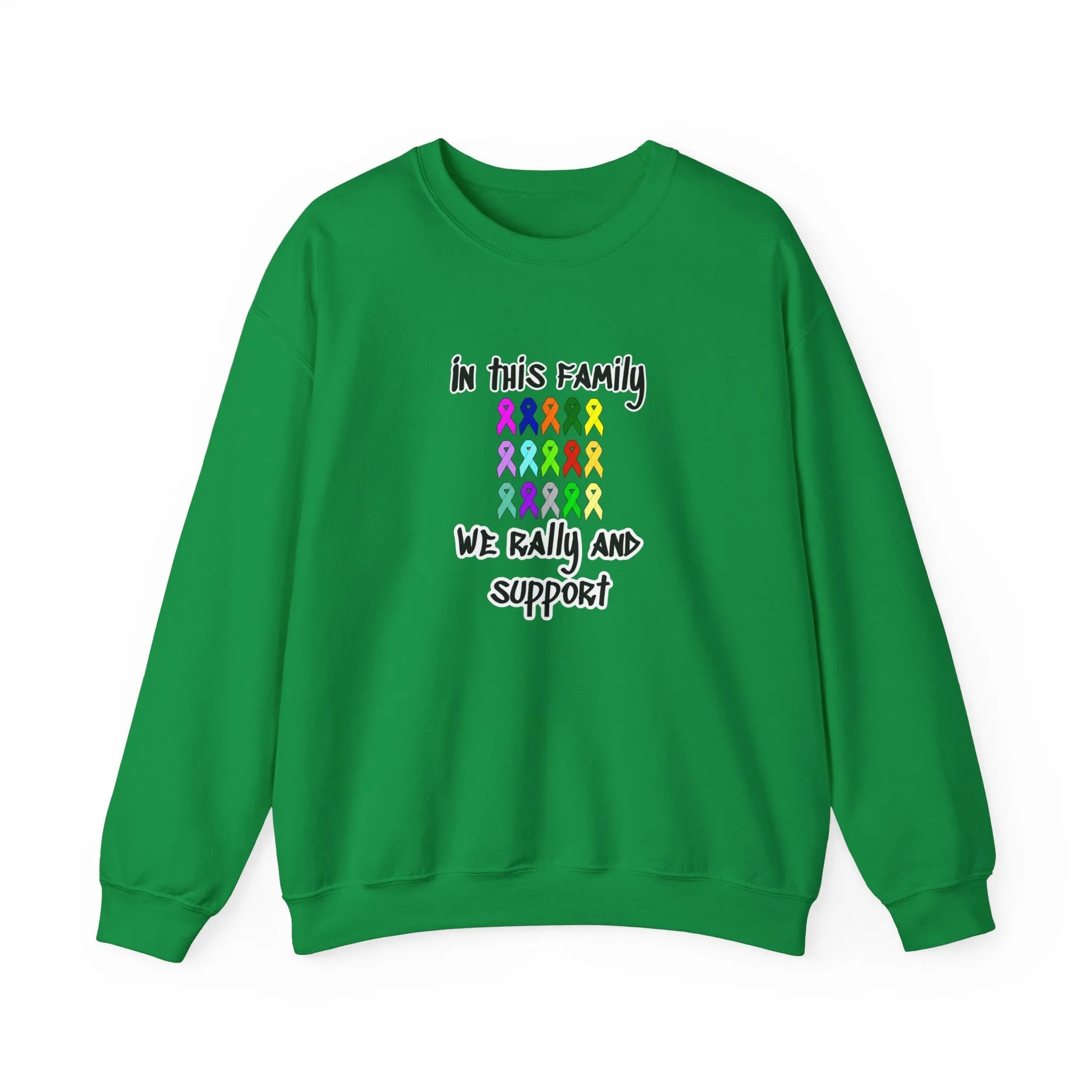 Family Rally & Support Unisex Heavy Blend™ Crewneck Sweatshirt