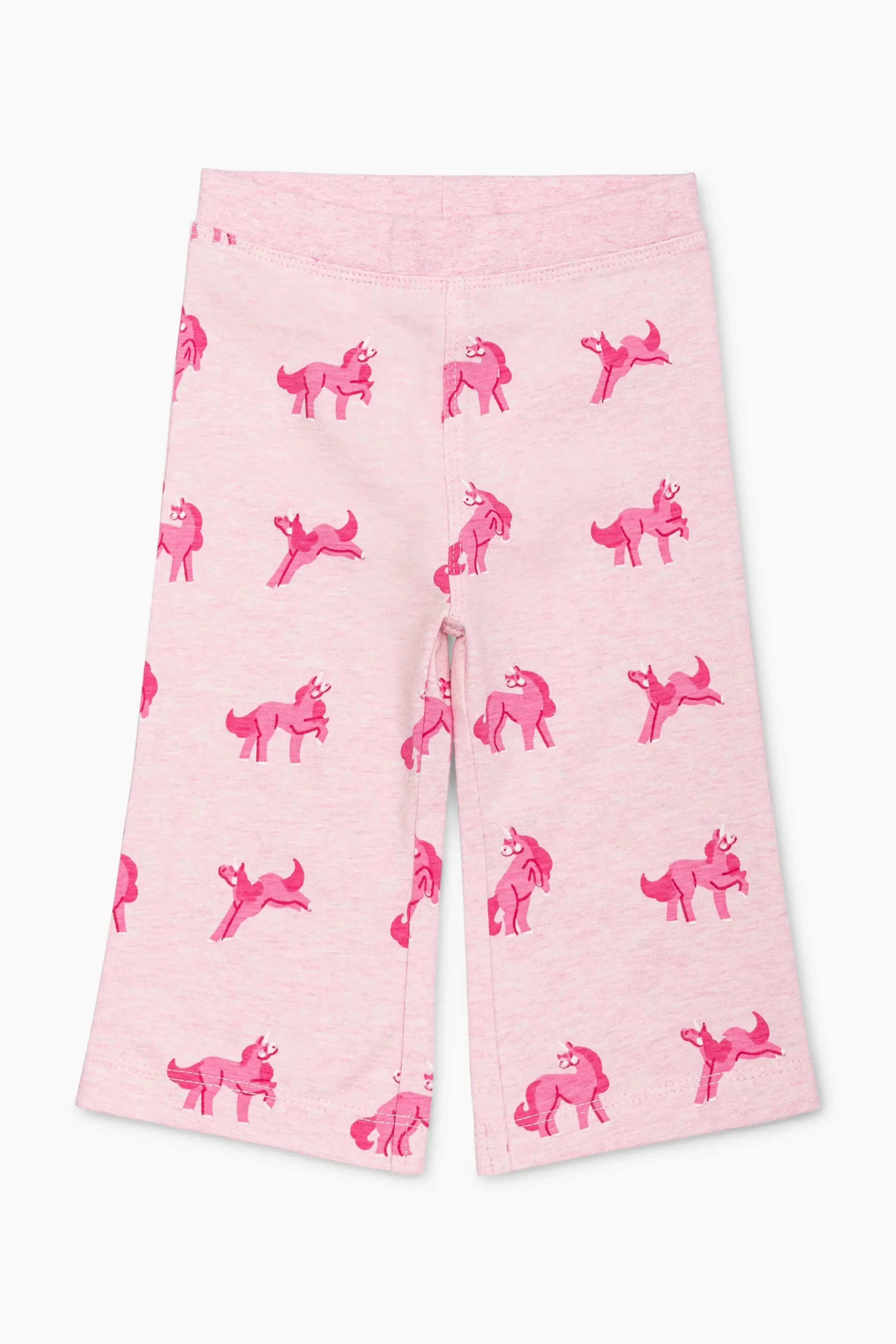 Flare Two-Piece Set_Pink Unicorns