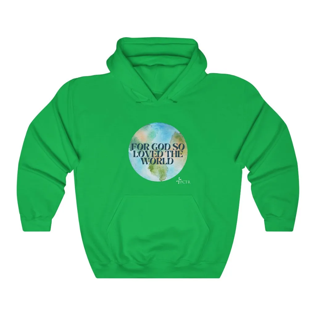 For God So Loved the World Unisex Heavy Blend™ Hooded Sweatshirt