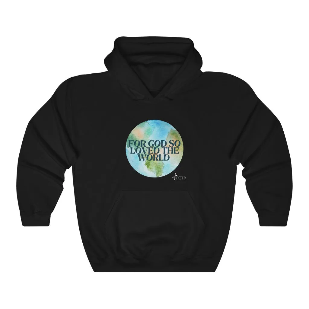 For God So Loved the World Unisex Heavy Blend™ Hooded Sweatshirt