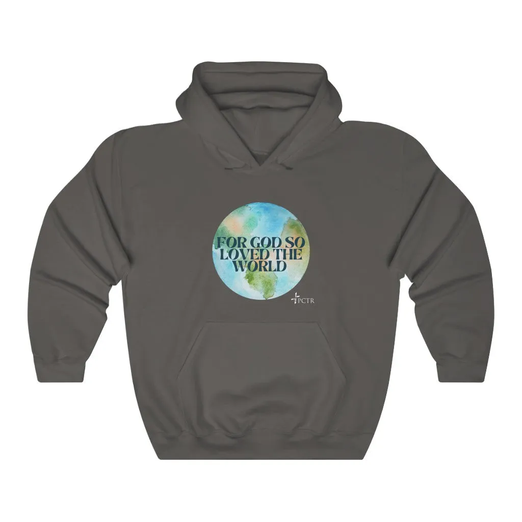 For God So Loved the World Unisex Heavy Blend™ Hooded Sweatshirt