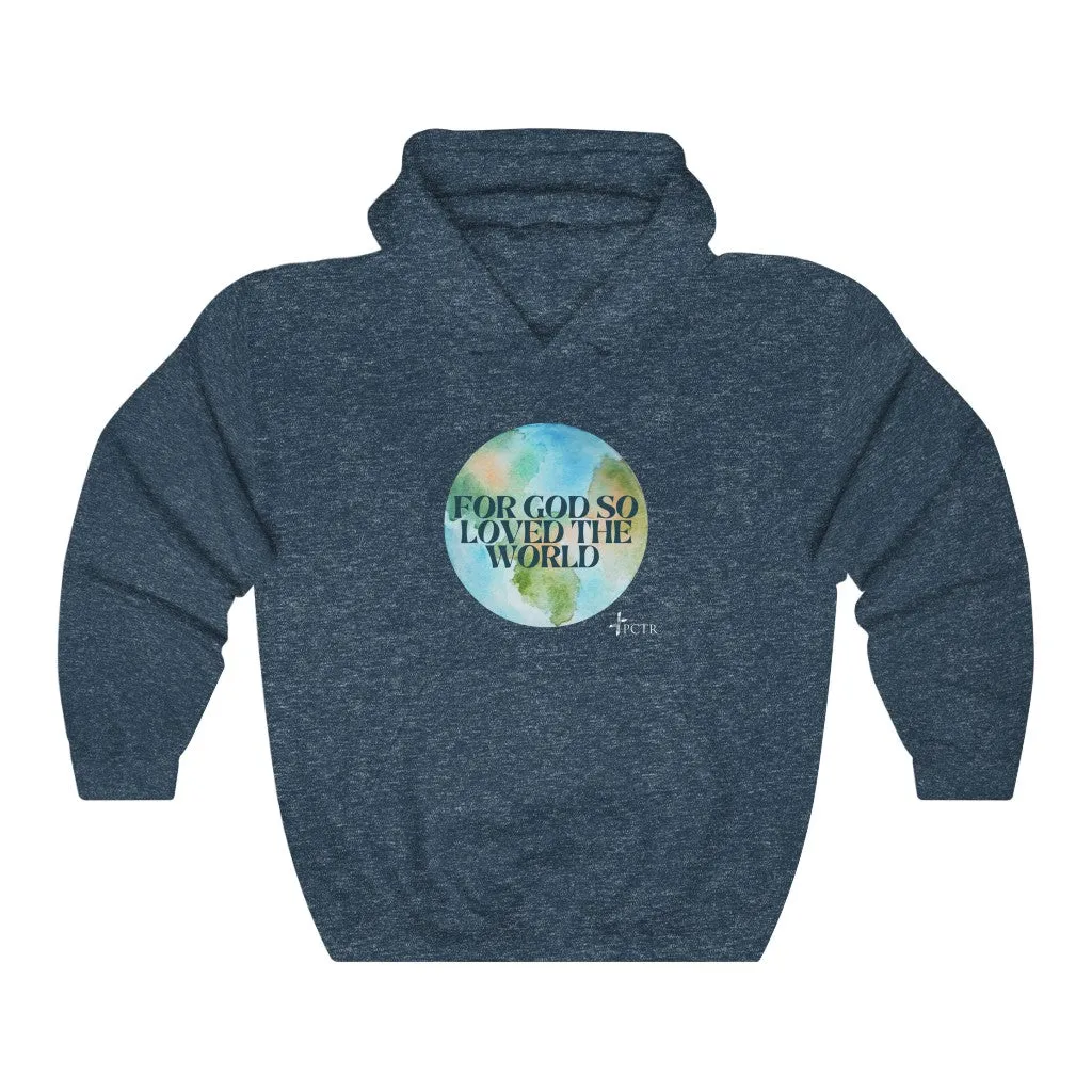 For God So Loved the World Unisex Heavy Blend™ Hooded Sweatshirt