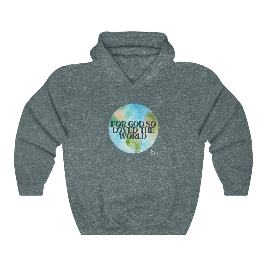 For God So Loved the World Unisex Heavy Blend™ Hooded Sweatshirt