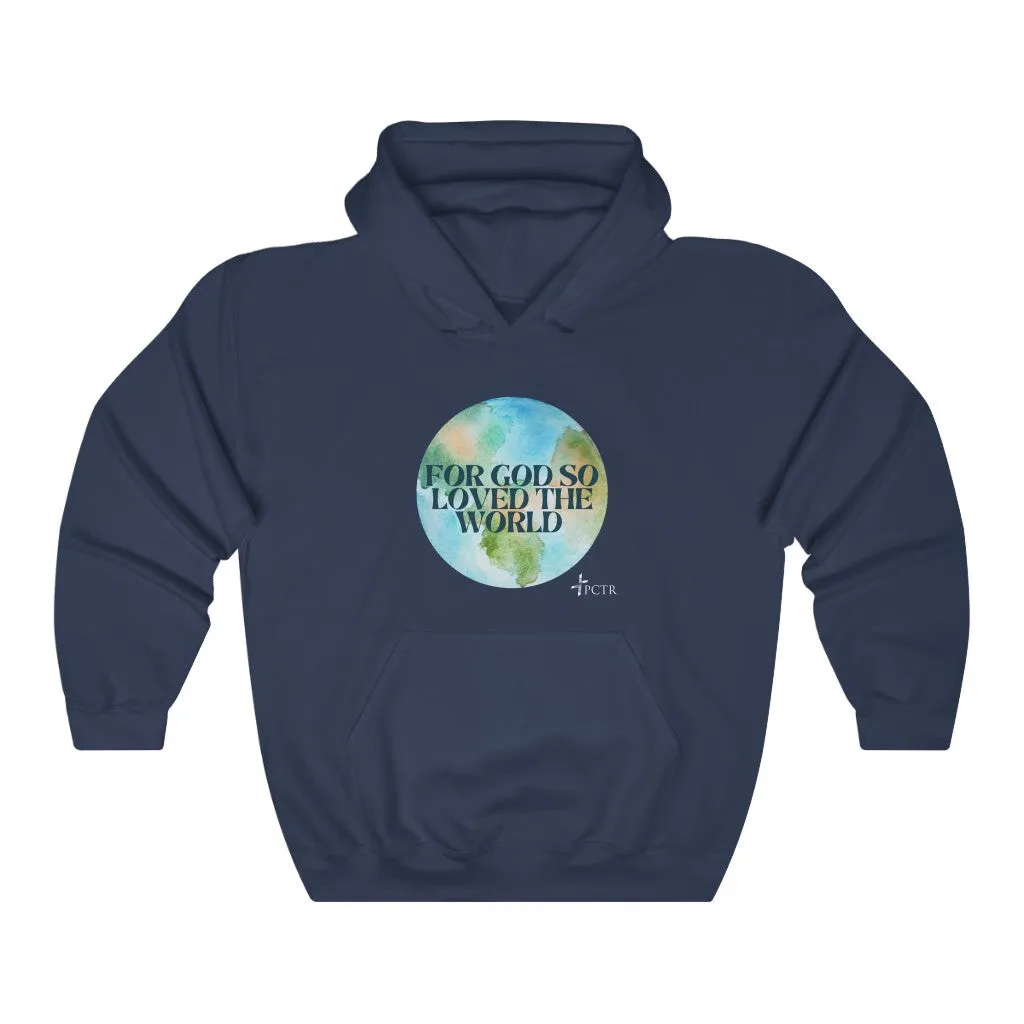 For God So Loved the World Unisex Heavy Blend™ Hooded Sweatshirt