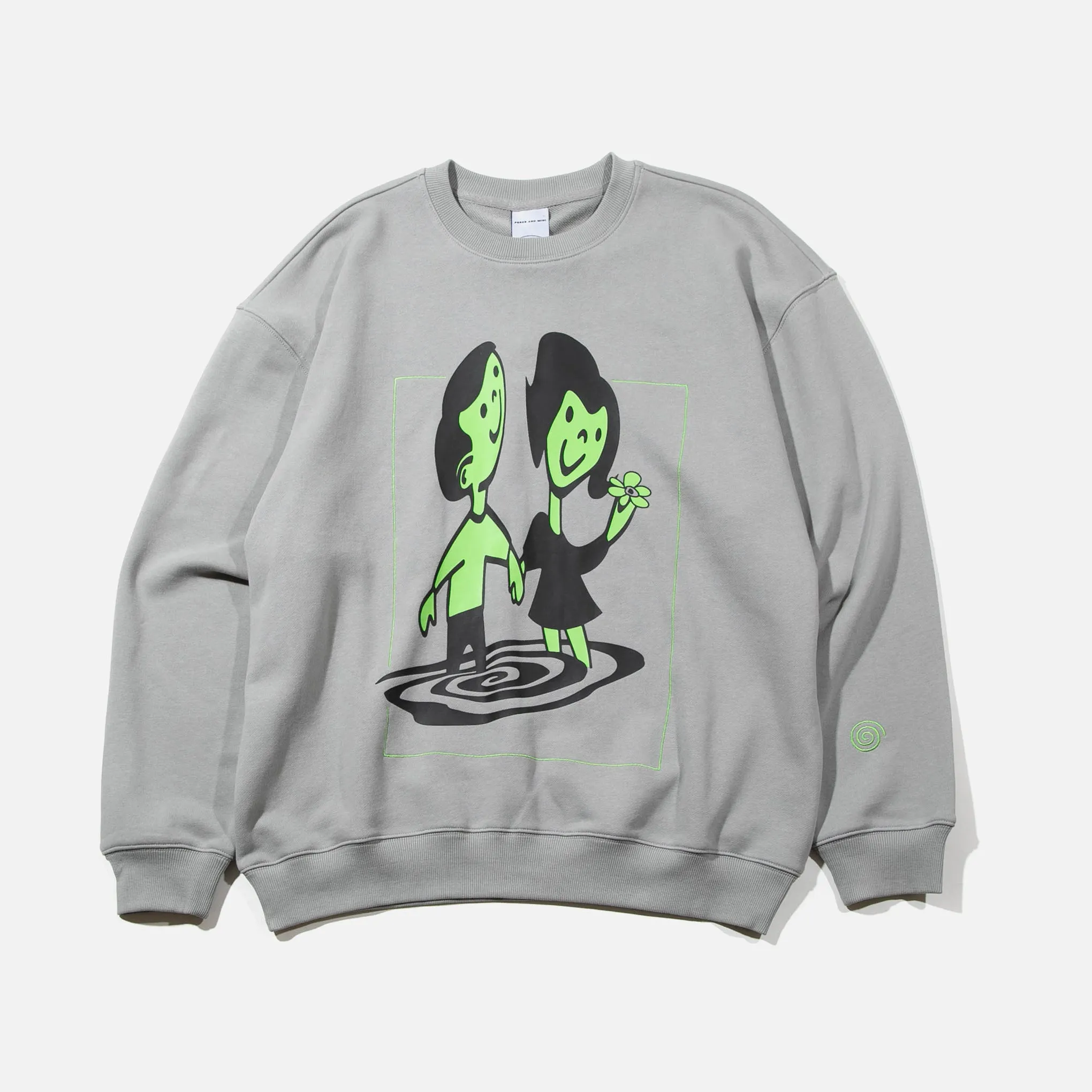 Friends Crew Neck Sweat - Titanium