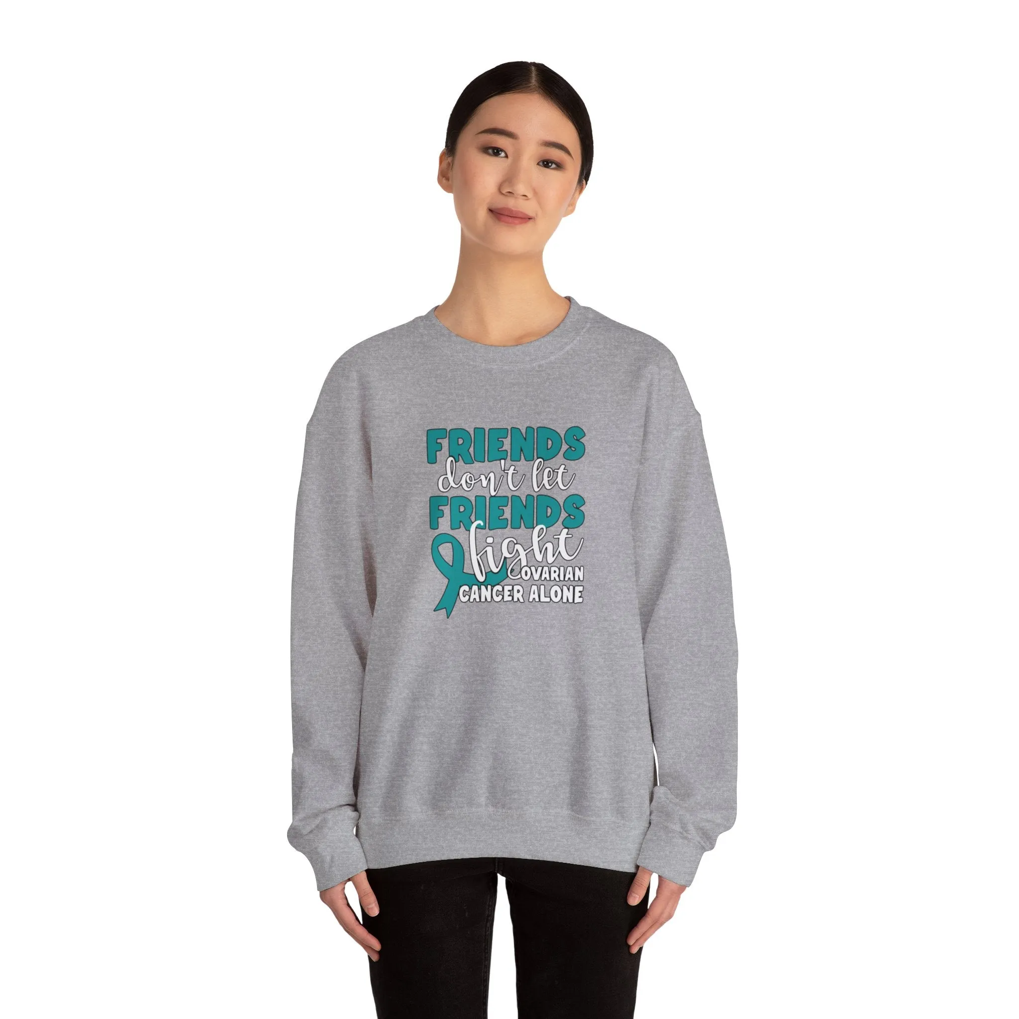 Friends Support Friends Unisex Heavy Blend™ Crewneck Sweatshirt