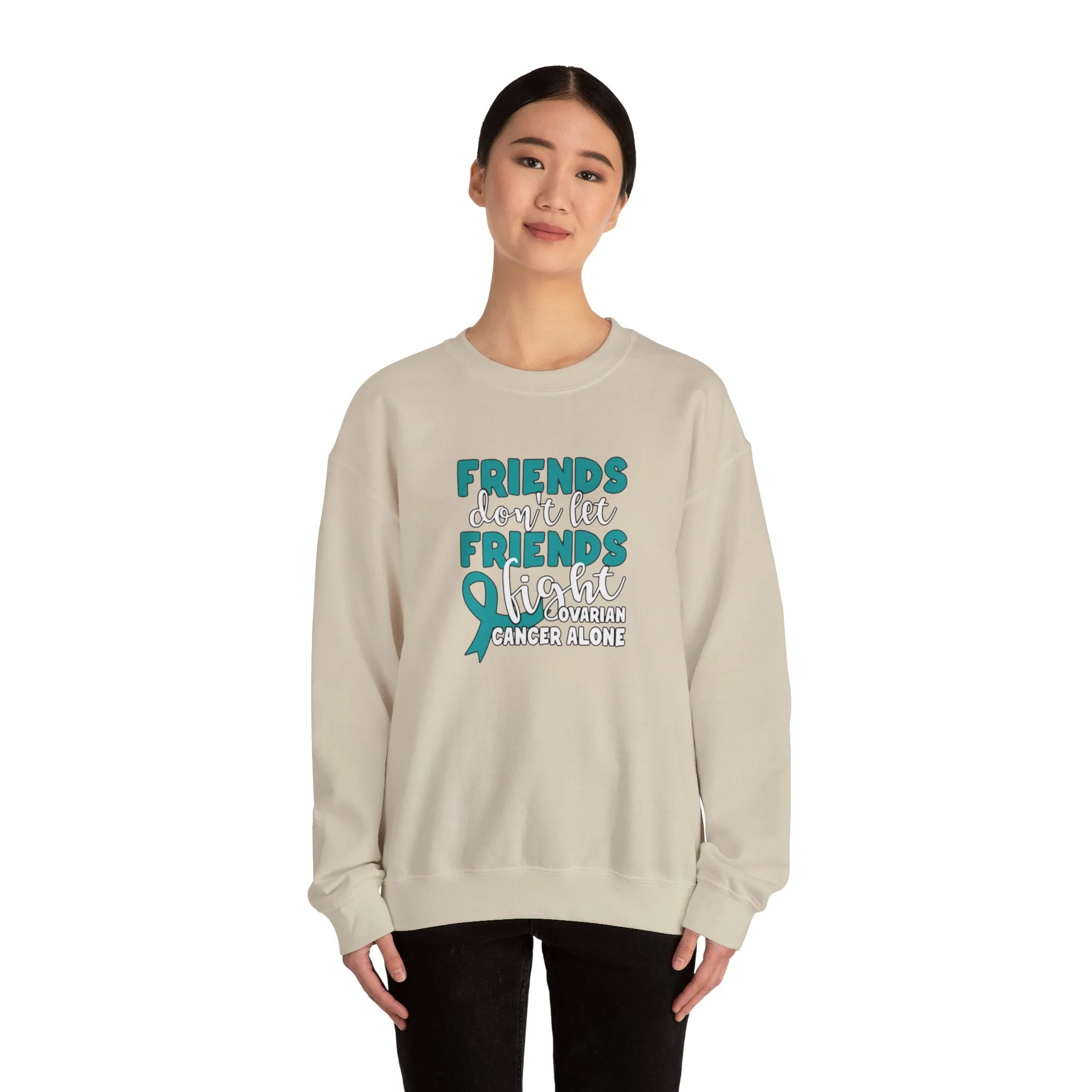 Friends Support Friends Unisex Heavy Blend™ Crewneck Sweatshirt