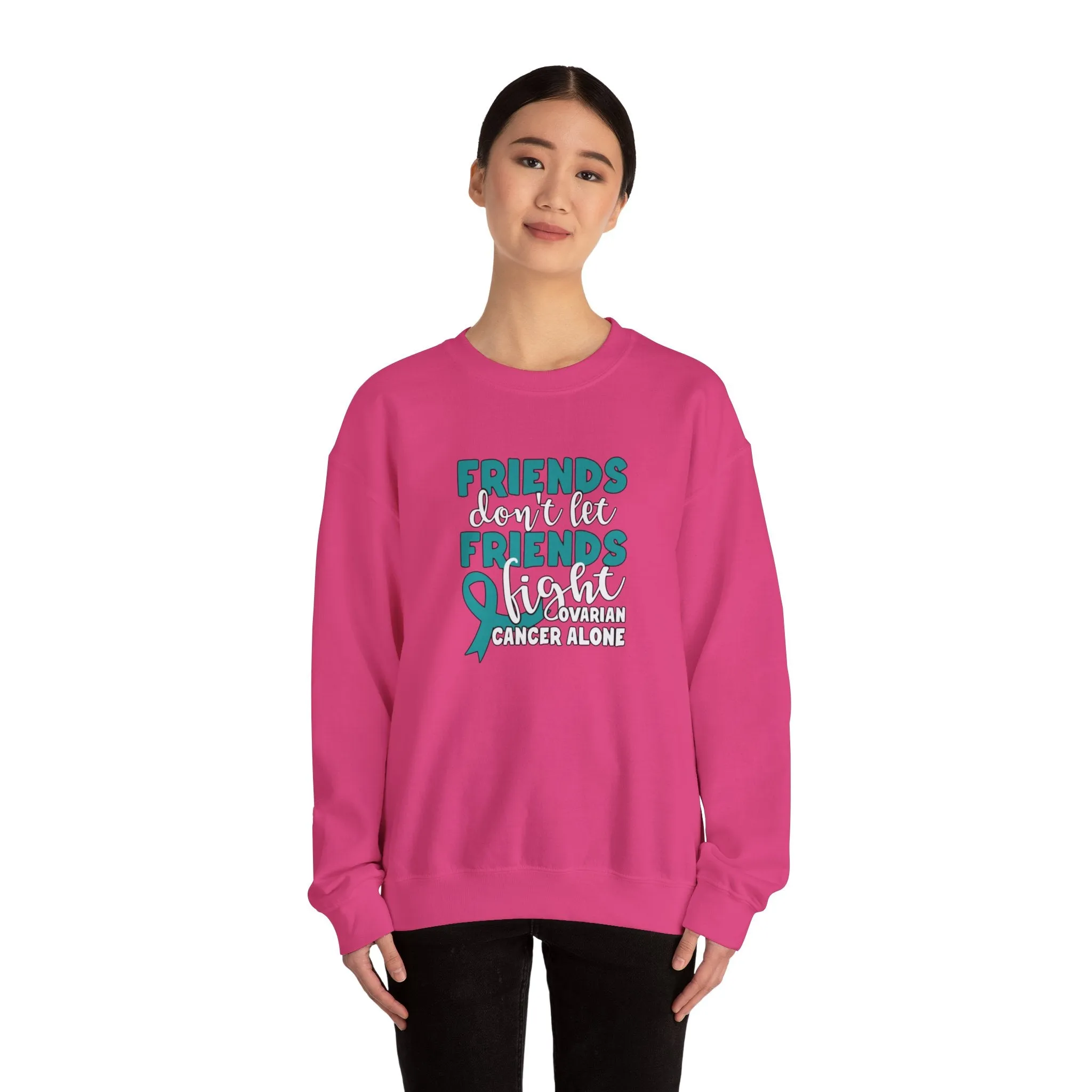 Friends Support Friends Unisex Heavy Blend™ Crewneck Sweatshirt