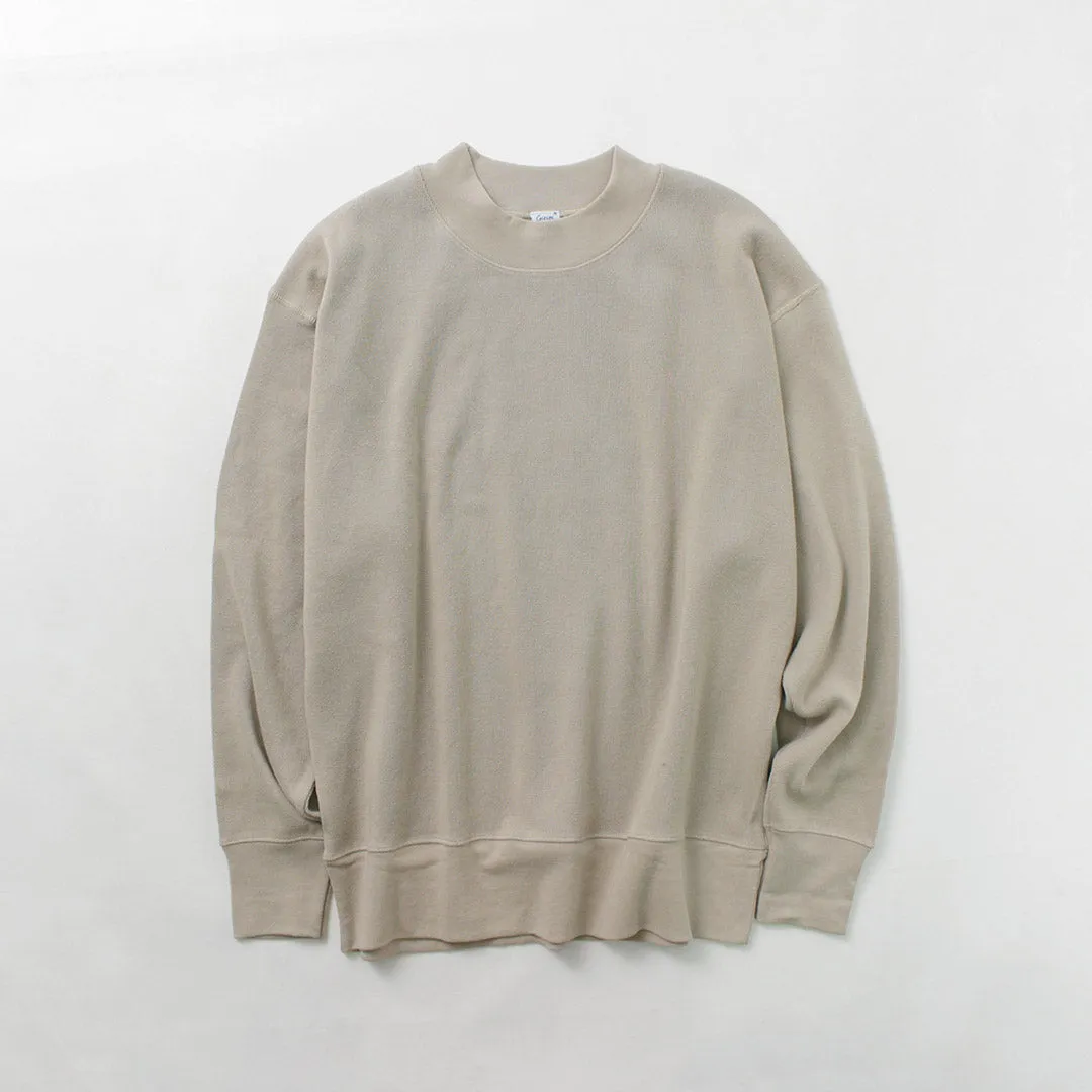 GICIPI / ORSO Crew Neck Ribbed Long Sleeve Milano Rib Knit Sewn