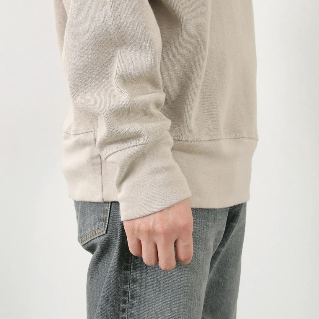 GICIPI / ORSO Crew Neck Ribbed Long Sleeve Milano Rib Knit Sewn