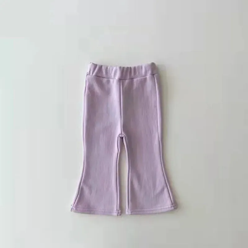 Girls Flare Lounge Suit Lilac