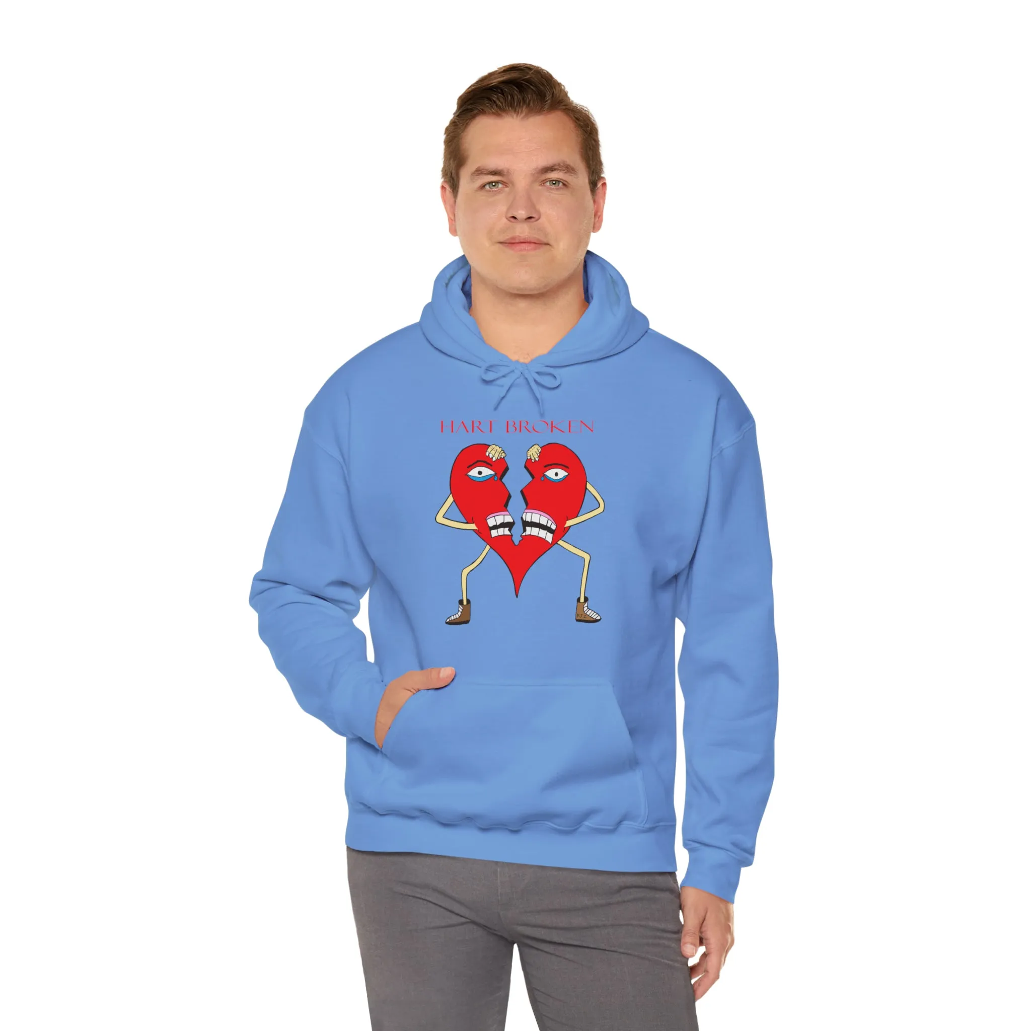 Heart Broken Heavy Blend™ Hooded Sweatshirt